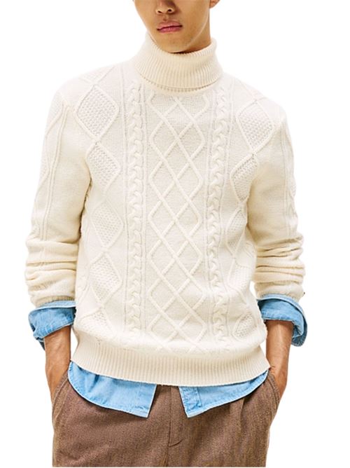 Maglioncino intrecciato a collo alto Tommy Hilfiger | MW0MW40914Z00